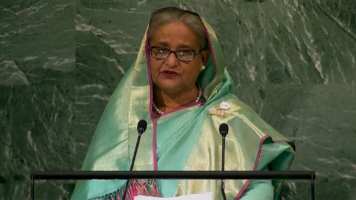 রোহিঙ্গা সংকট সমাধান না হওয়ায় জাতিসংঘে প্রধানমন্ত্রীর হতাশা প্রকাশ