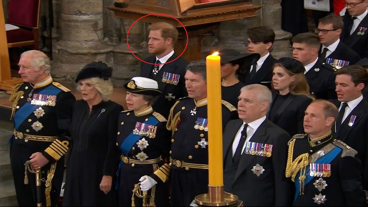 অন্ত্যেষ্টিক্রিয়ায় রানিকে ‘অসম্মান’ করার অভিযোগ প্রিন্স হ্যারির বিরুদ্ধে