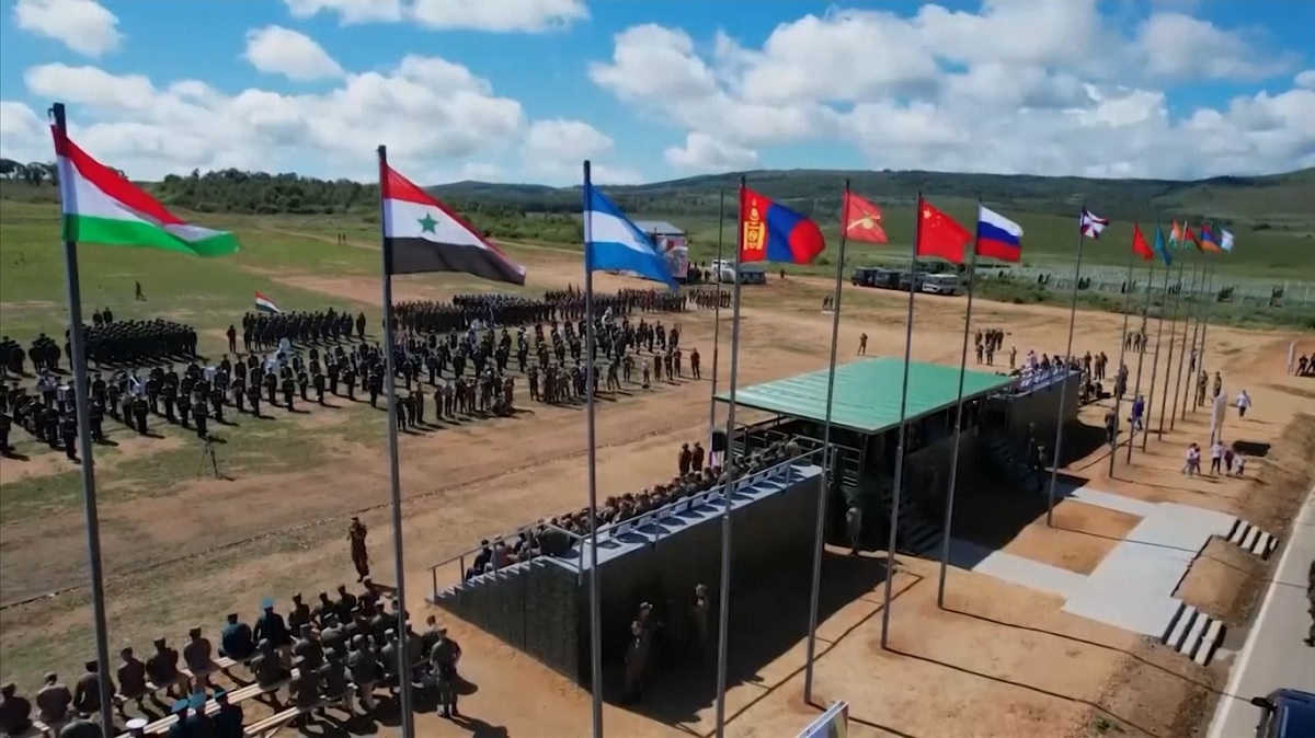 মিত্র দেশগুলোকে নিয়ে যৌথ সামরিক মহড়া শুরু করলো রাশিয়া