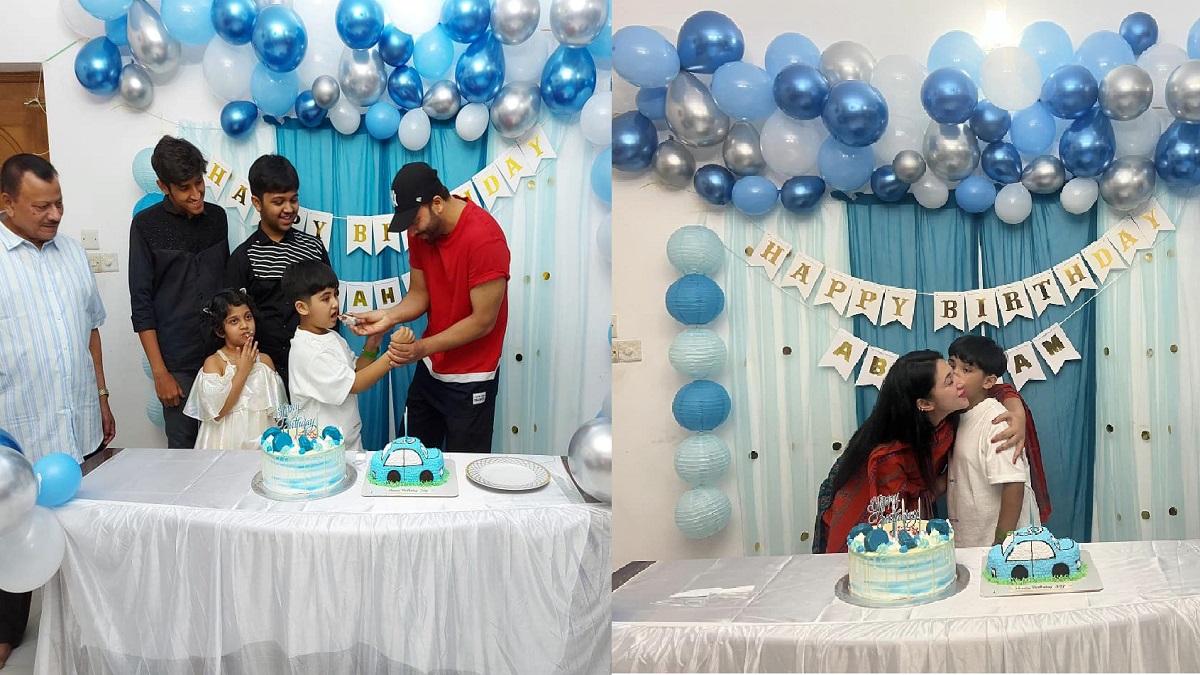 ছেলের জন্মদিনে একই জায়গায় হয়েও একসাথে হলেন না শাকিব-অপু