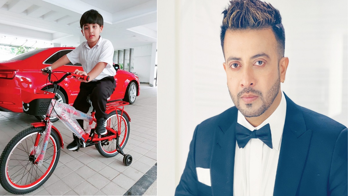 তোমার বাবা আছে বলেই জীবন এতো সুন্দর: ছেলের জন্মদিনে শাকিব