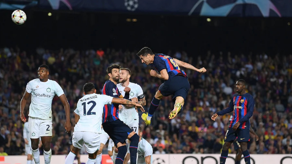 ইন্টার মিলানের সাথে নাটকীয় ড্র বার্সেলোনার