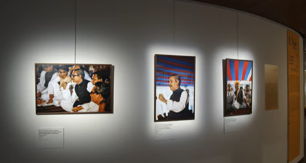 বঙ্গবন্ধুর বিভিন্ন কর্মকাণ্ড নিয়ে ফ্রান্সে আলোকচিত্র প্রদর্শনী