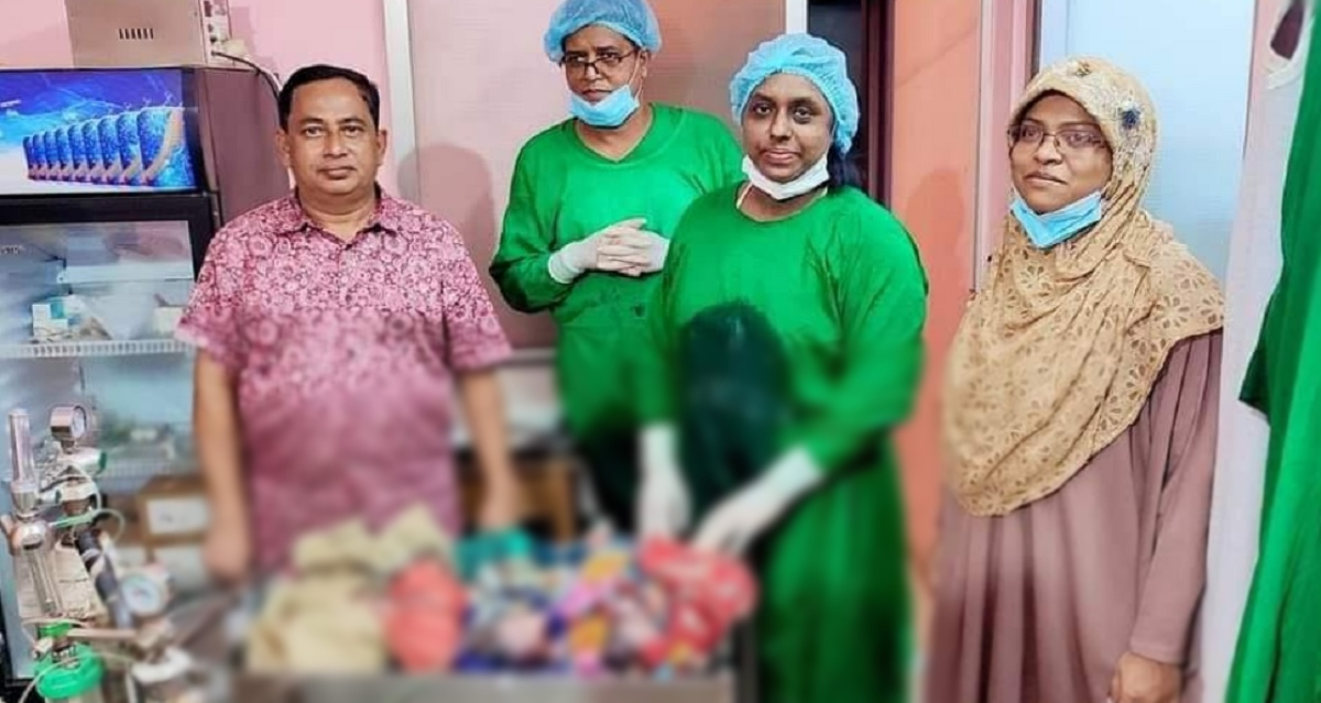 একসাথে ৪ সন্তানের জন্ম দিলেন ব্রাহ্মণবাড়িয়ার রিপা বেগম