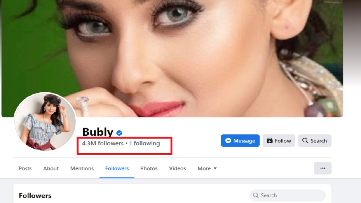 ফেসবুকে কাকে ফলো করছেন বুবলী?