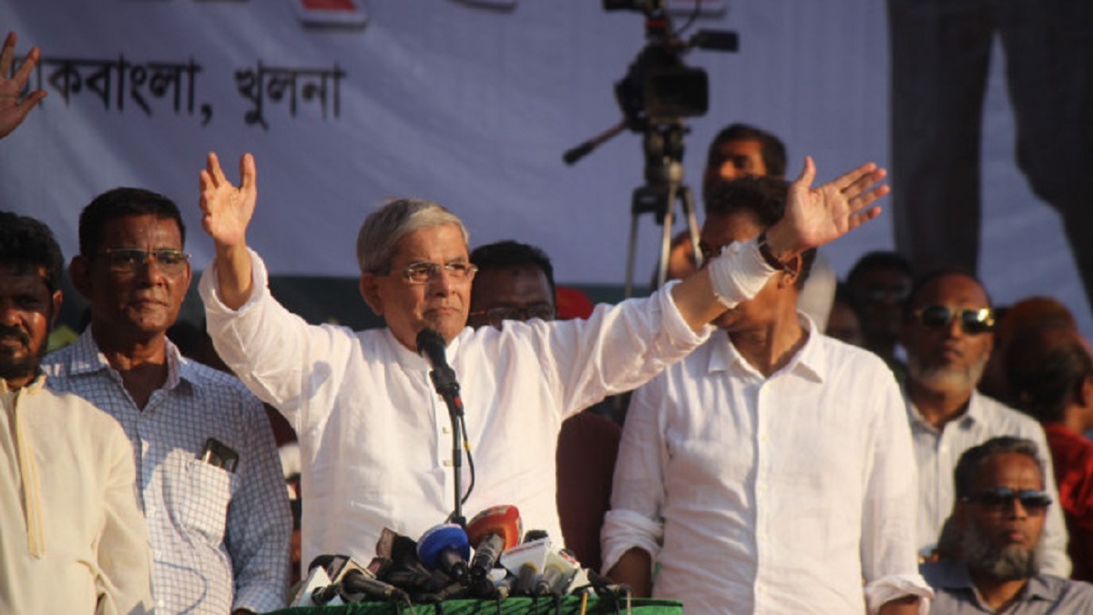 ভোট ও ভাতের অধিকার কেড়ে নিয়েছে সরকার: মির্জা ফখরুল