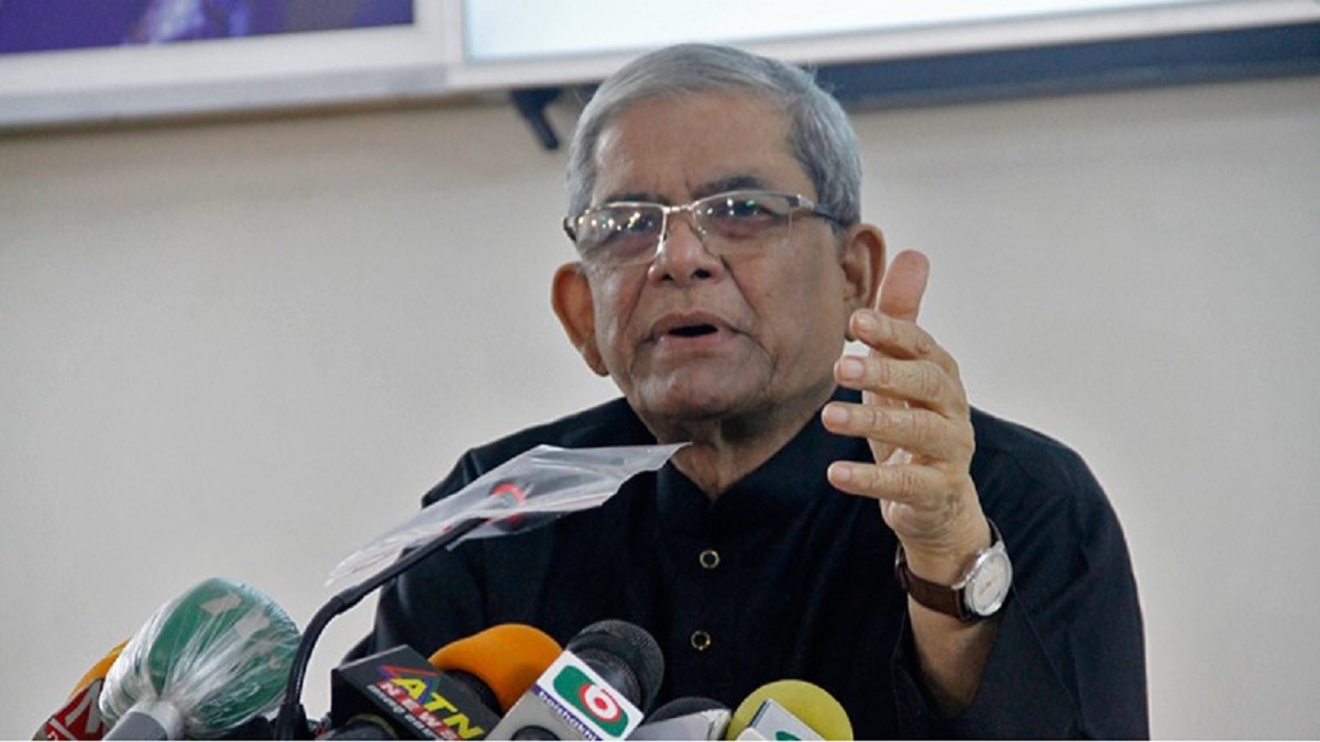 নেতাকর্মীদের ভীত করতে গুম-গ্রেফতার করা হচ্ছে: মির্জা ফখরুল