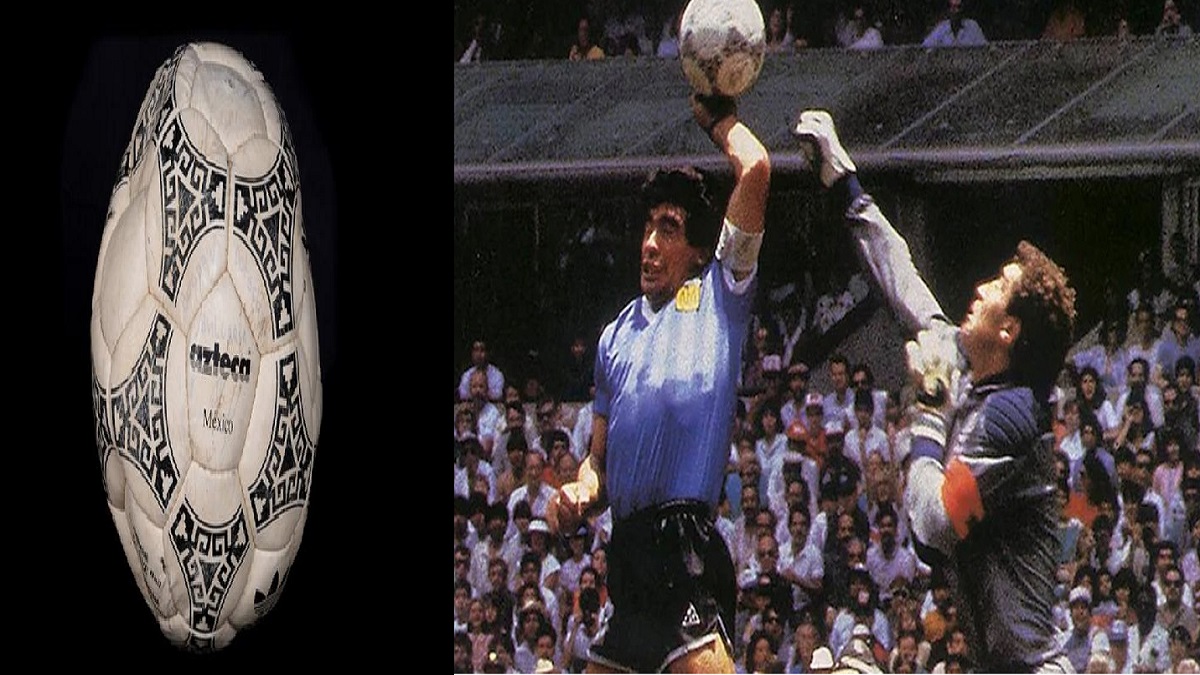 নিলামে তোলা হচ্ছে ‘হ্যান্ড অফ গড’ খ্যাত গোলের সেই ফুটবলটি