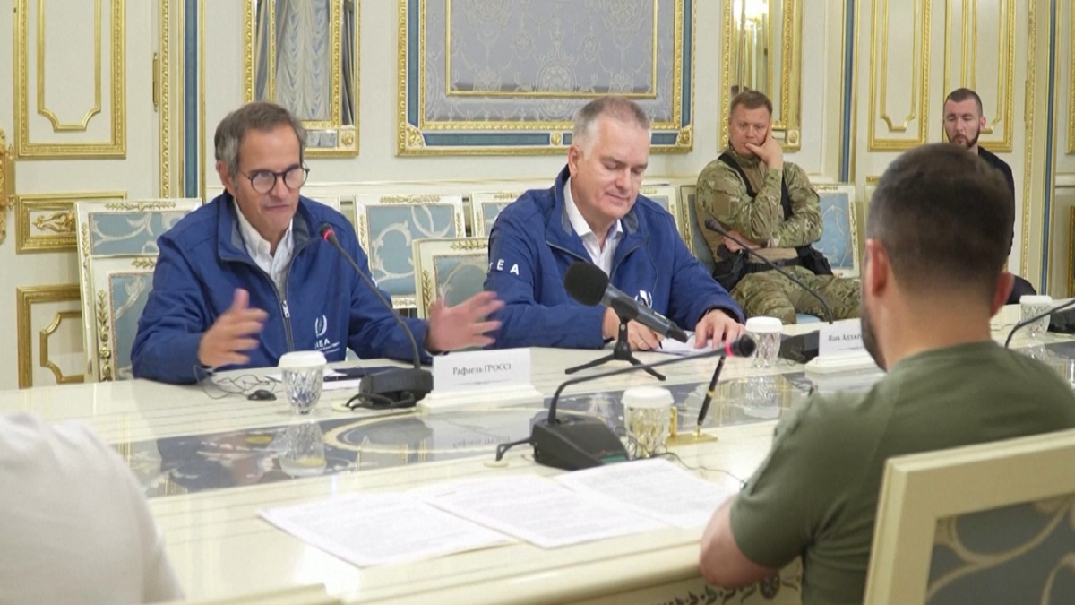 জাপোরিঝিয়া প্ল্যান্ট ইউক্রেনের স্থাপনা: আন্তর্জাতিক পরমাণু সংস্থা