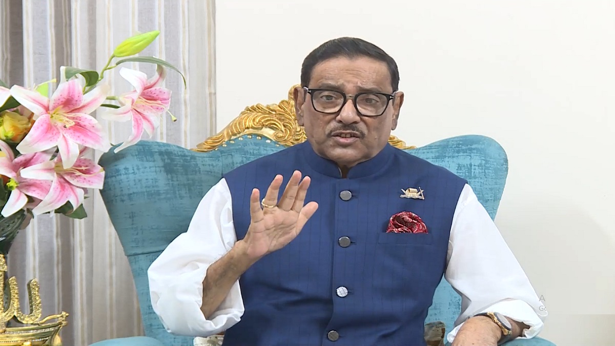 জনসমাগম কাকে বলে আগামীকাল থেকে বিএনপিকে বুঝিয়ে দেয়া হবে: কাদের