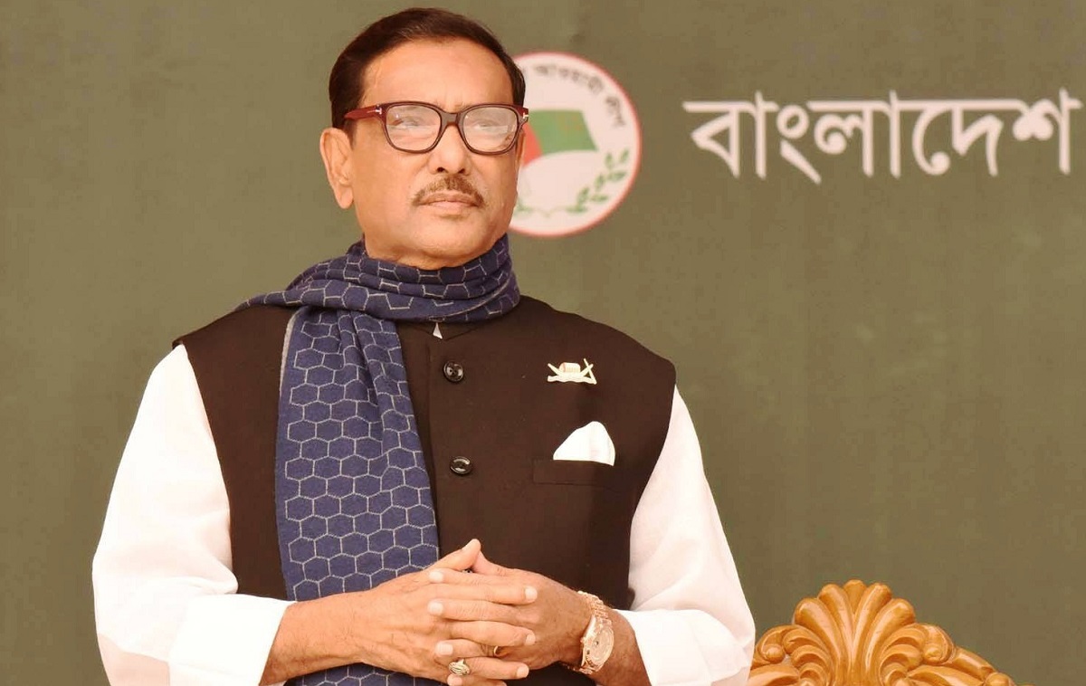 ব্যক্তির ইচ্ছা মতো সংবিধান ও নির্বাচনী ব্যবস্থা চলবে না: ওবায়দুল কাদের