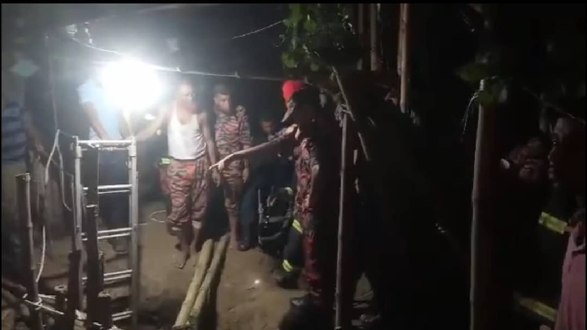 কূপ খনন করতে গিয়ে চাপা পড়লেন নির্মাণ শ্রমিক
