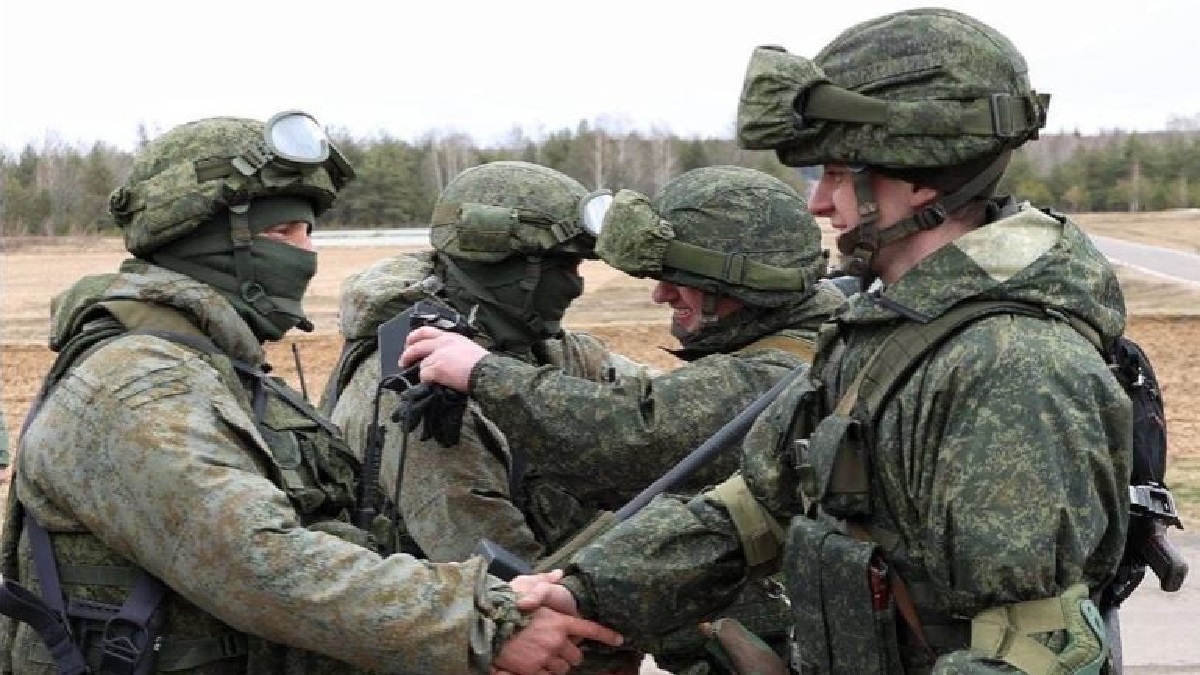 যৌথ টাস্ক ফোর্সে অংশ নিতে বেলারুশে রুশ সেনাদের প্রথম বহর