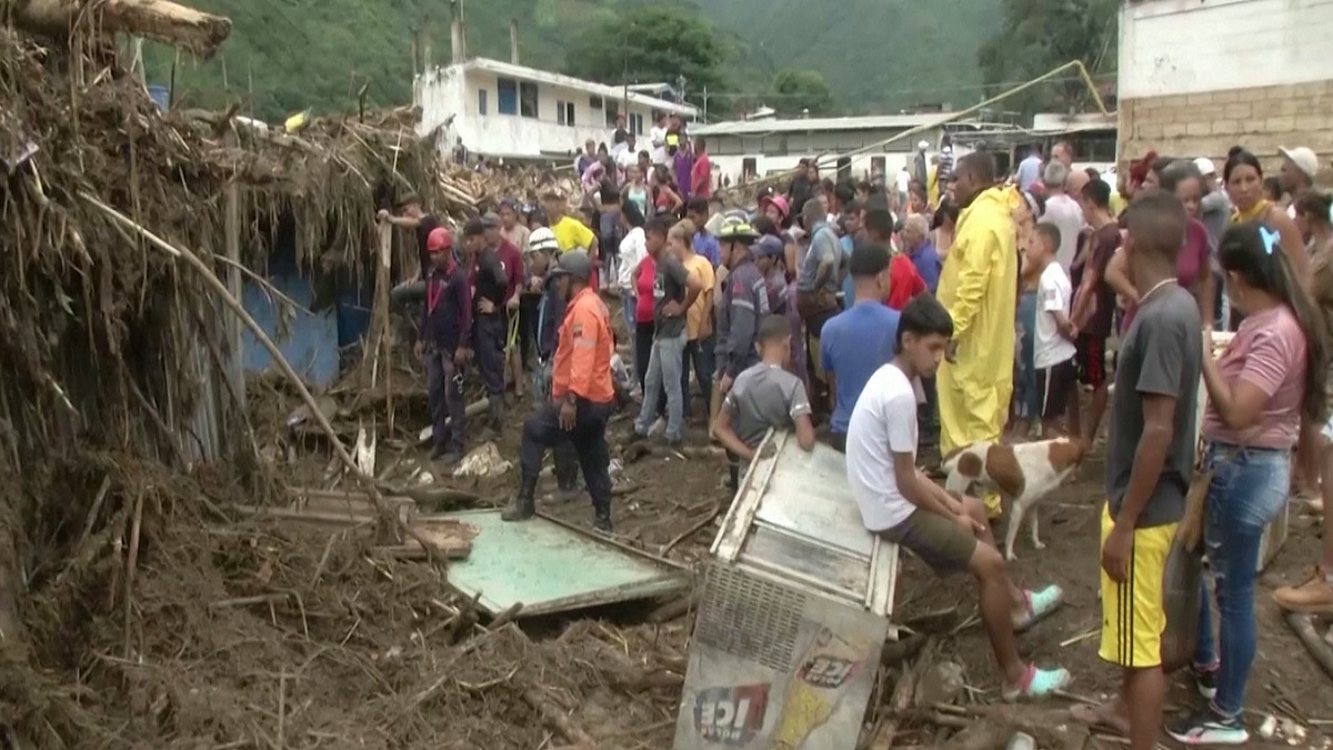 ভেনেজুয়েলায় ভারি বৃষ্টি ও বন্যায় ২২ জনের মৃত্যু