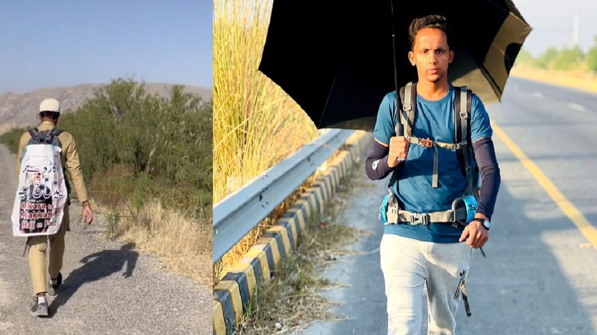 ৫৪০০ কি.মি. হেঁটে হজের উদ্দেশে রওনা দিয়েছেন পাকিস্তানি যুবক