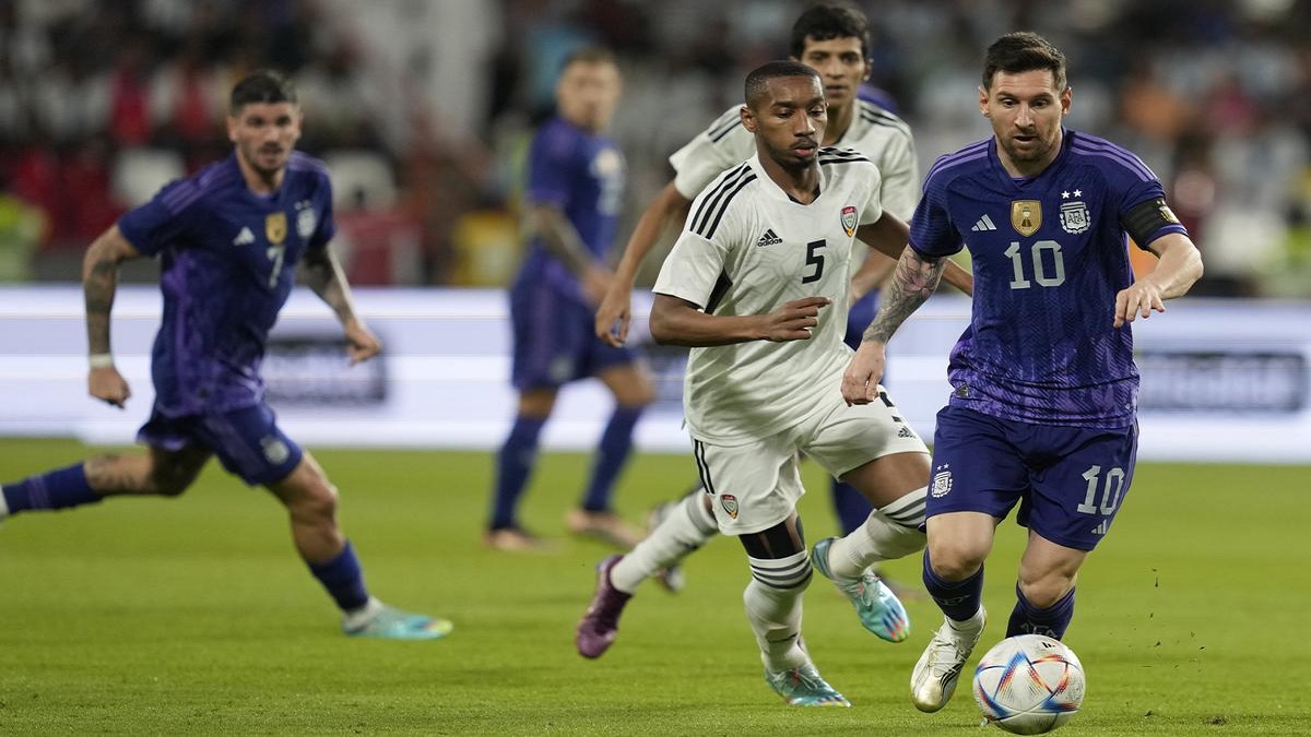 বড় ব্যবধানে আমিরাতকে হারিয়ে প্রস্ততি সারলো আলবিসেলেস্তেরা