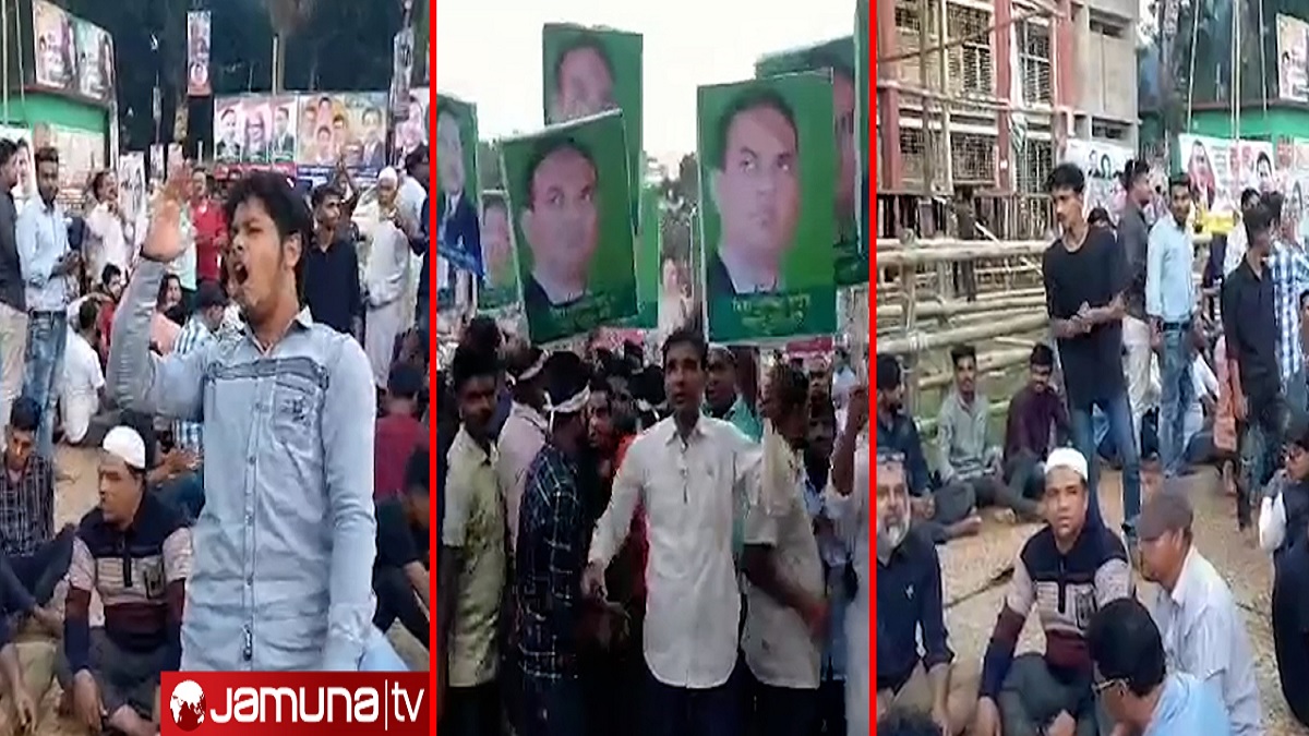 বিভাগীয় গণসমাবেশে যোগ দিতে আগেভাগেই ফরিদপুরে বিএনপির নেতাকর্মীরা