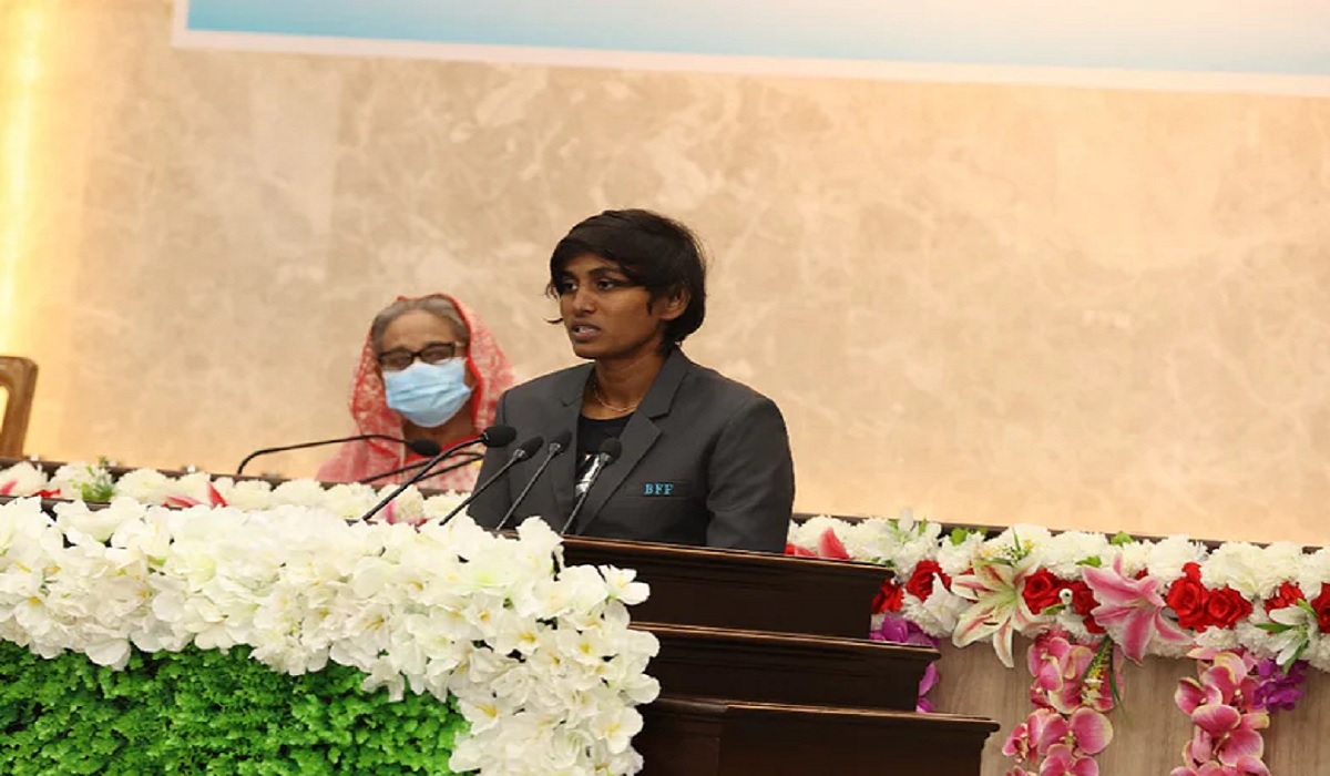 ট্রফি হাতে প্রধানমন্ত্রীর কাছে যাওয়া এক অন্যরকম অনুভূতি: সাবিনা