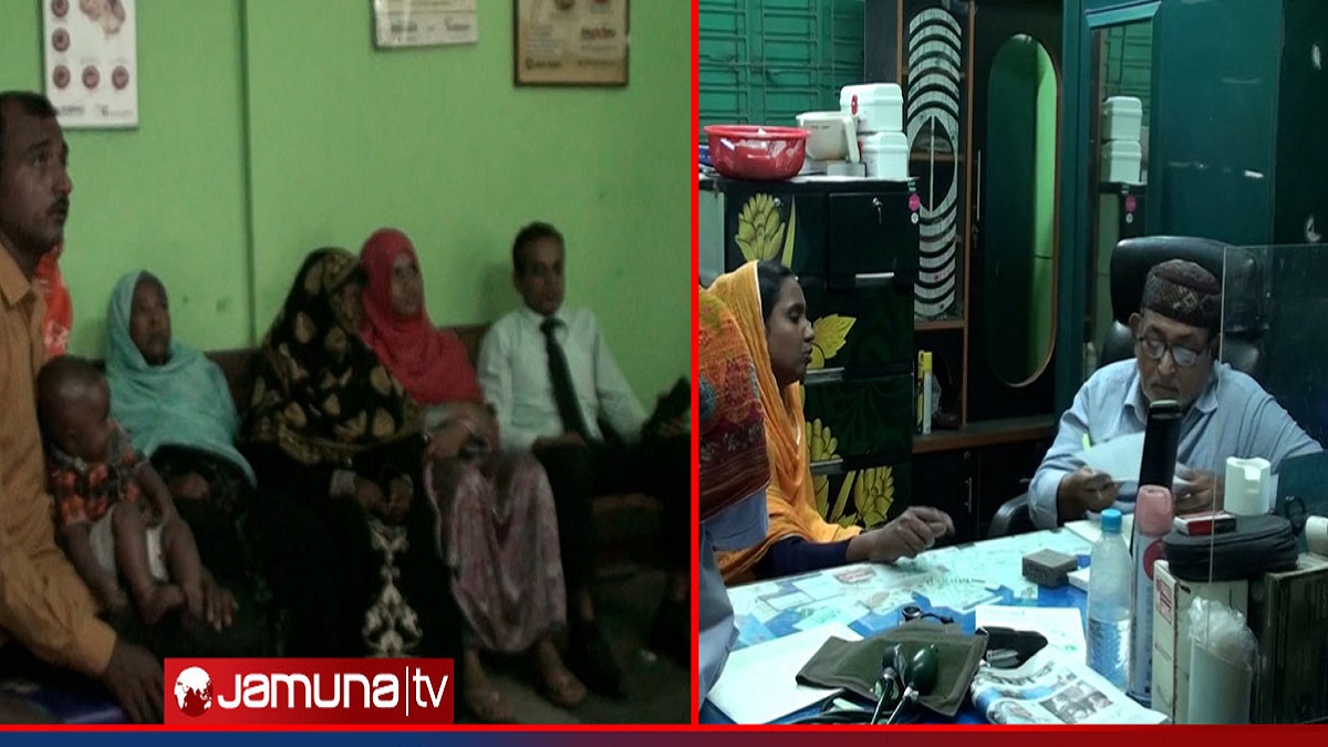১০ টাকা ফিতে ৪৩ বছর ধরে সেবা দিচ্ছেন গরীবের ডাক্তার এবাদুল্লাহ