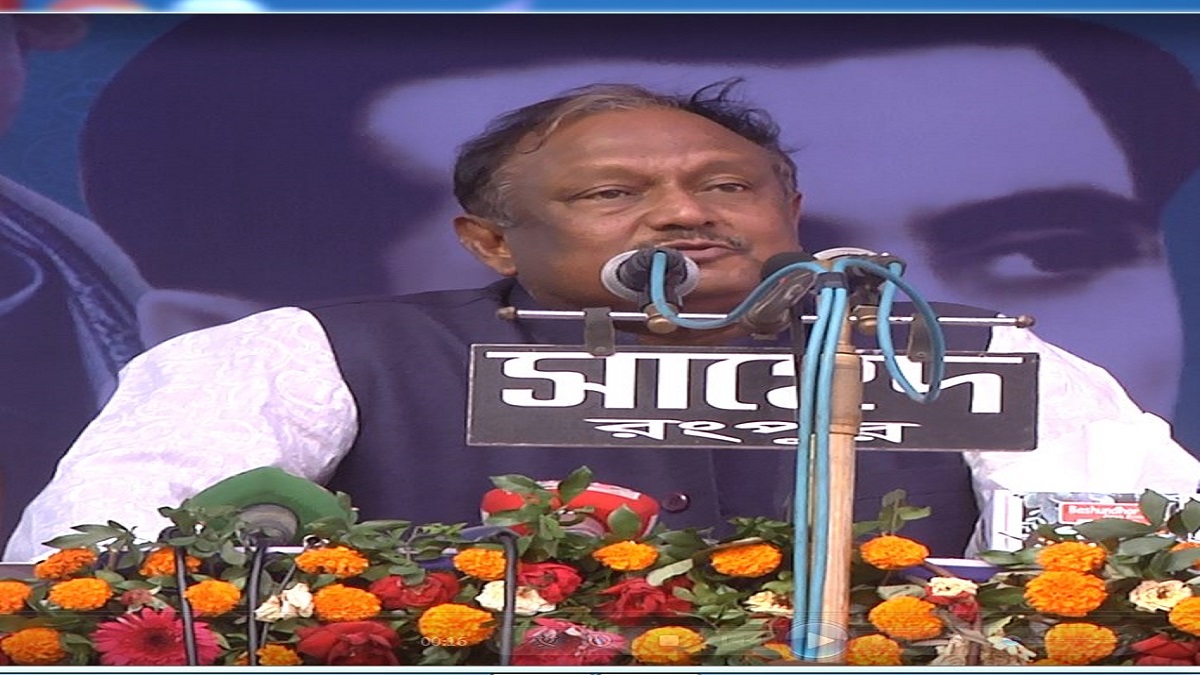 আওয়ামী লীগের সমাবেশে বিএনপির চেয়ে দশগুণ বেশি লোক উপস্থিতির চ্যালেঞ্জ বাণিজ্যমন্ত্রীর