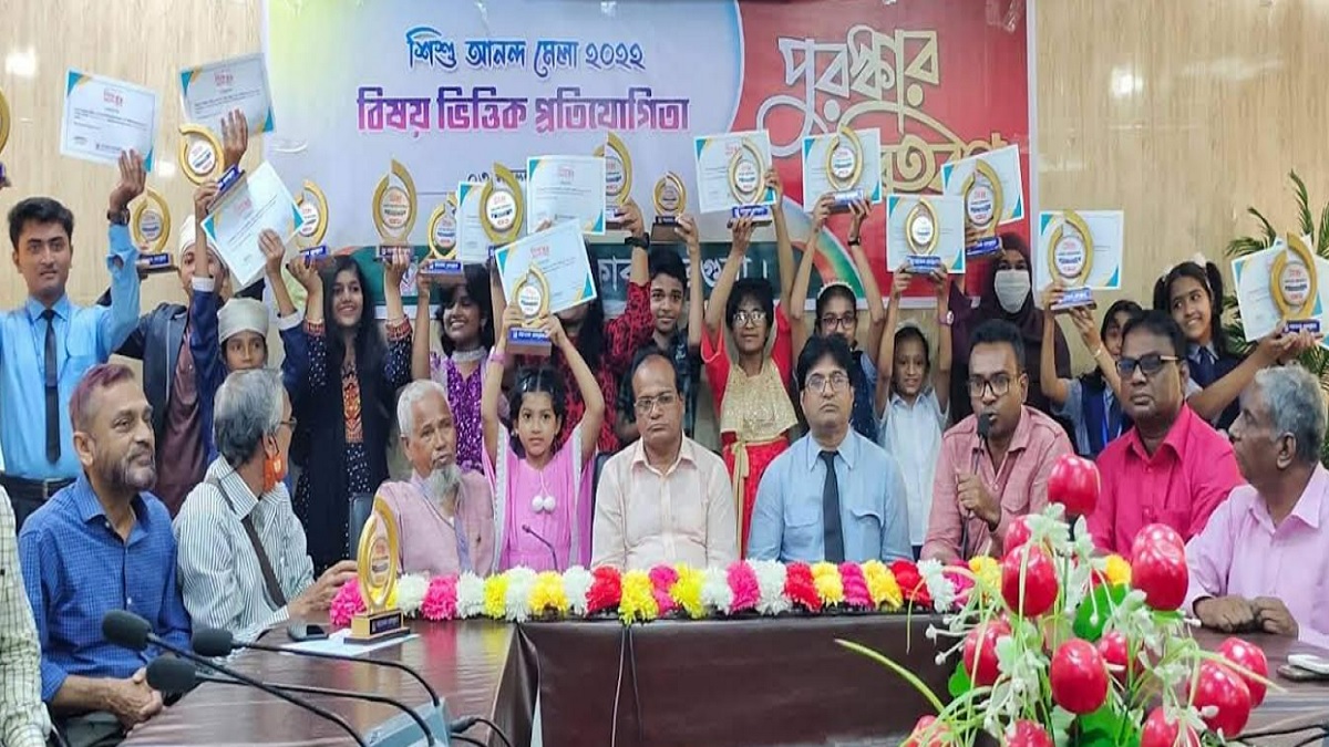 ২৭ শিশুকে পুরস্কৃত করলো বরগুনা প্রেসক্লাব