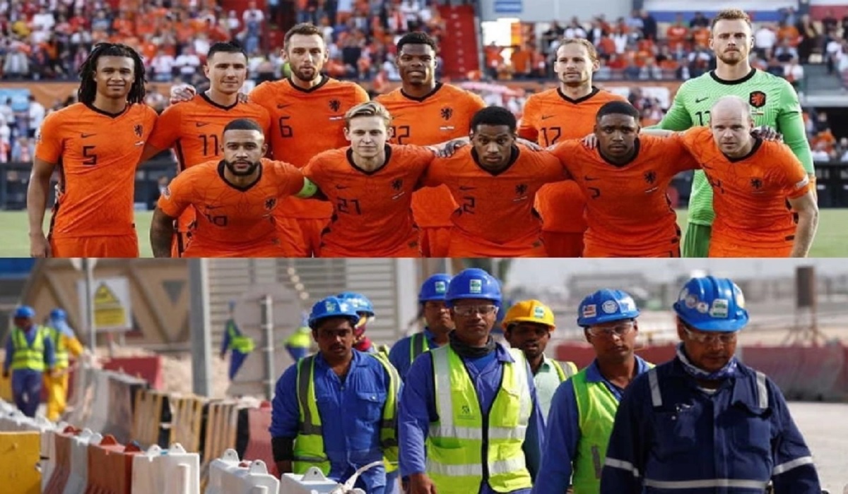কাতারে প্রবাসী শ্রমিকদের সাথে দেখা করবে ডাচ স্কোয়াড