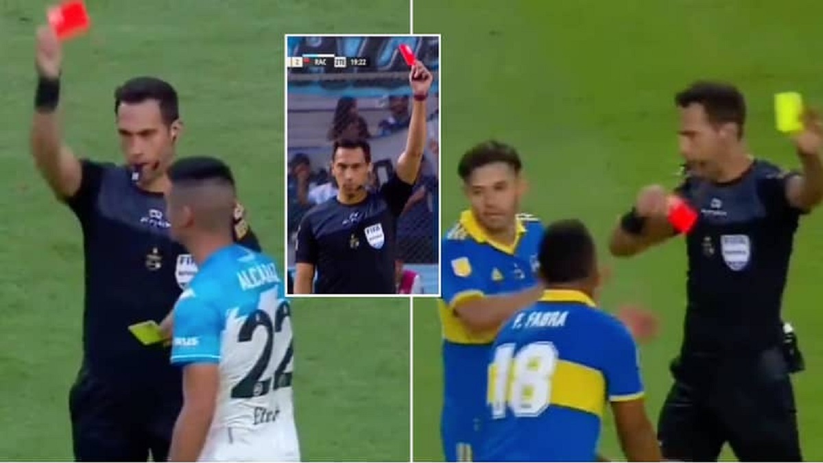 এক ম্যাচে ১০টি লাল কার্ড দেখালেন রেফারি!