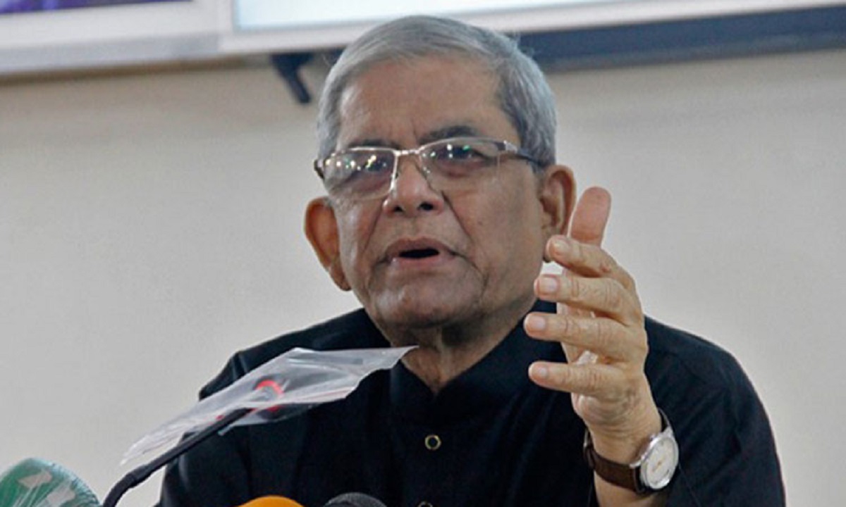 বিএনপির আন্দোলনকে ভয় পেয়েই সরকার সমাবেশে বাধা দিচ্ছে: মির্জা ফখরুল