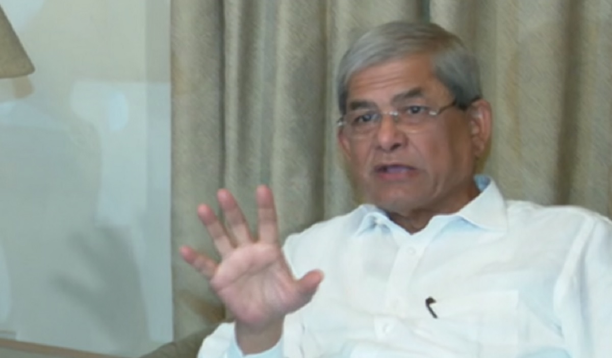 সন্ত্রাসের মাধ্যমে প্রতিপক্ষকে ঘায়েল করতে চায় আ. লীগ: ফখরুল