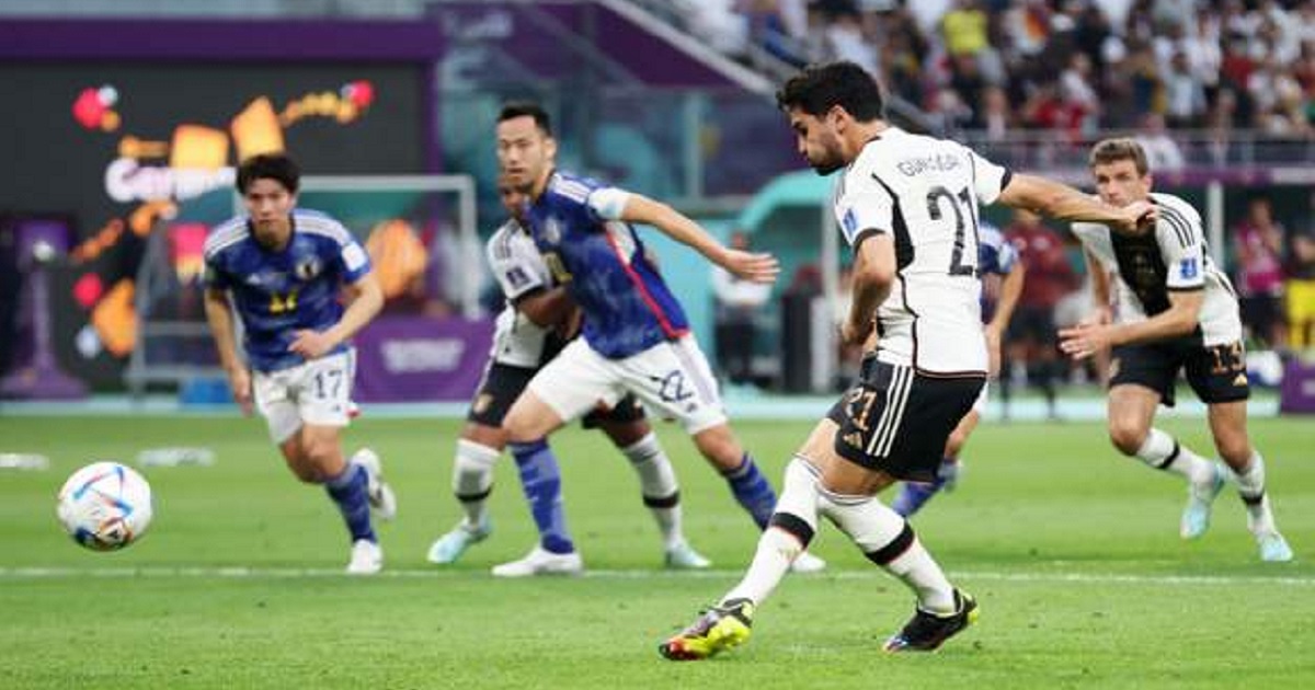 গুন্দোয়ানের পেনাল্টি গোলে জার্মানির লিড