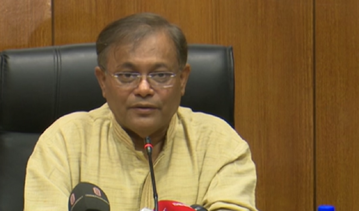 সরকারের বিরুদ্ধে বিএনপি গায়েবি অভিযোগ করছে: তথ্যমন্ত্রী