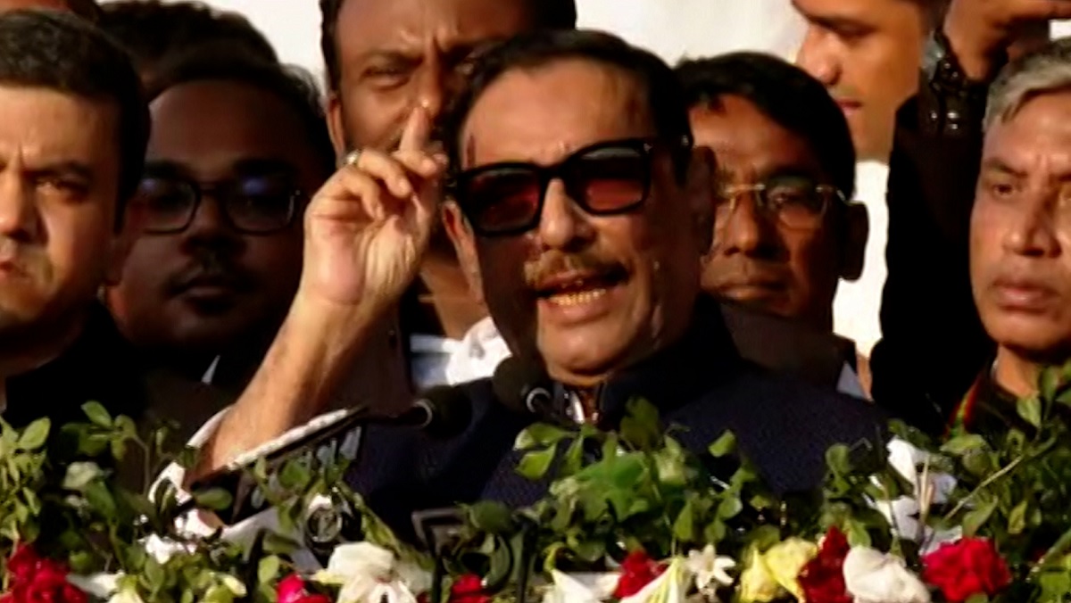 সময় আসলে বিএনপিকে আন্দোলন বুঝিয়ে দেয়া হবে: কাদের