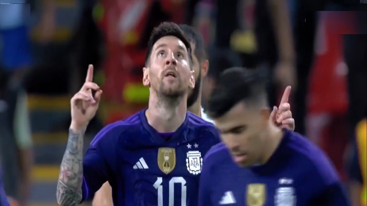 প্রথমার্ধেই আর্জেন্টিনার ১ হালি গোল