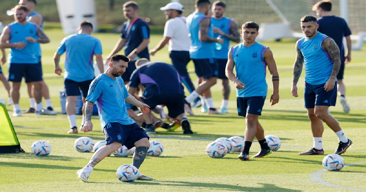 ক্ষত শুকাতে কঠোর অনুশীলনে ব্যস্ত আর্জেন্টিনা