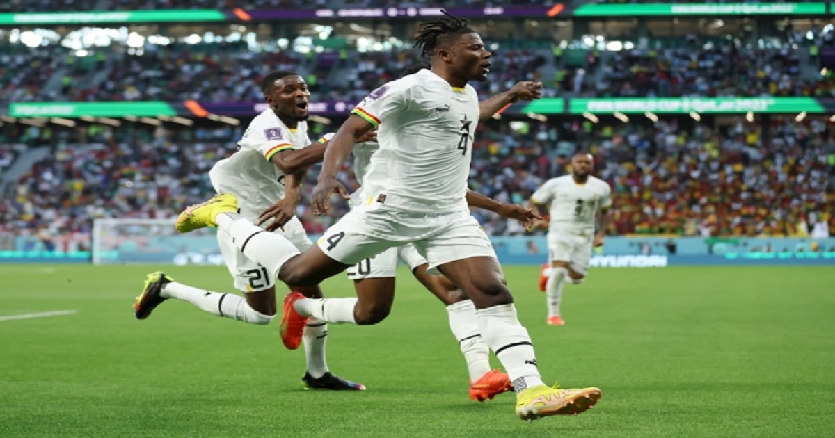 কাতার বিশ্বকাপ: প্রথমার্ধে ২-০ গোলে এগিয়ে ঘানা