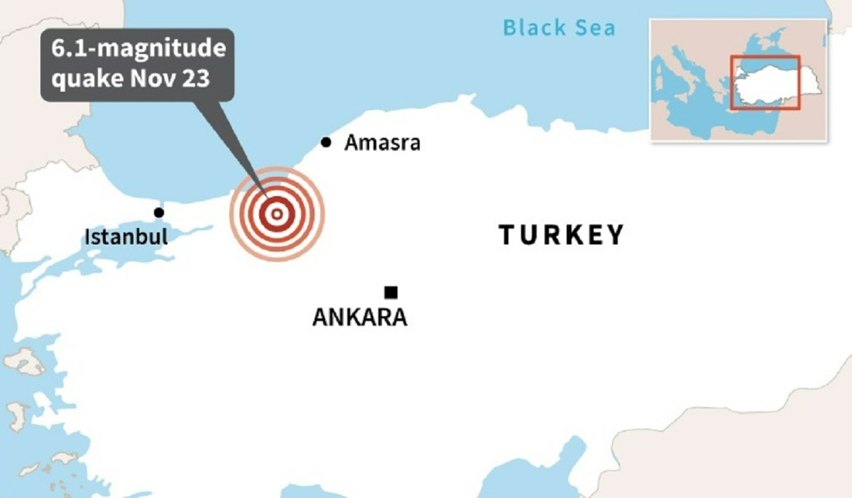 তুরস্কে শক্তিশালী ভূমিকম্প অনুভূত