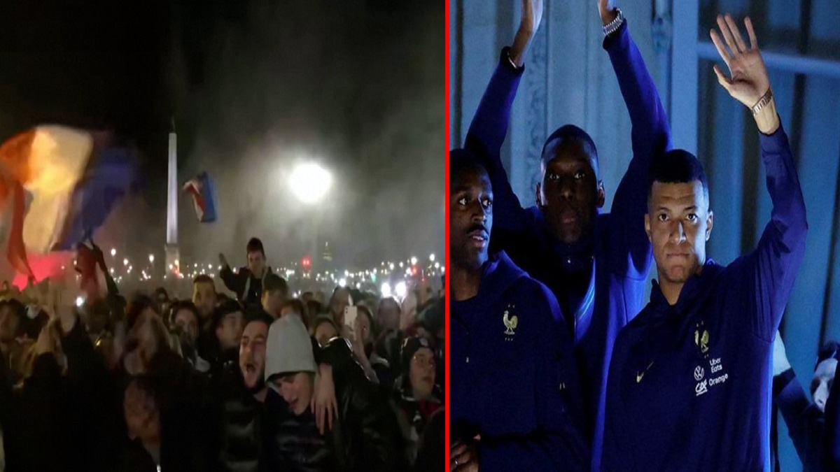 বীরের বেশেই এমবাপ্পেদের বরণ করলো ফ্রান্স