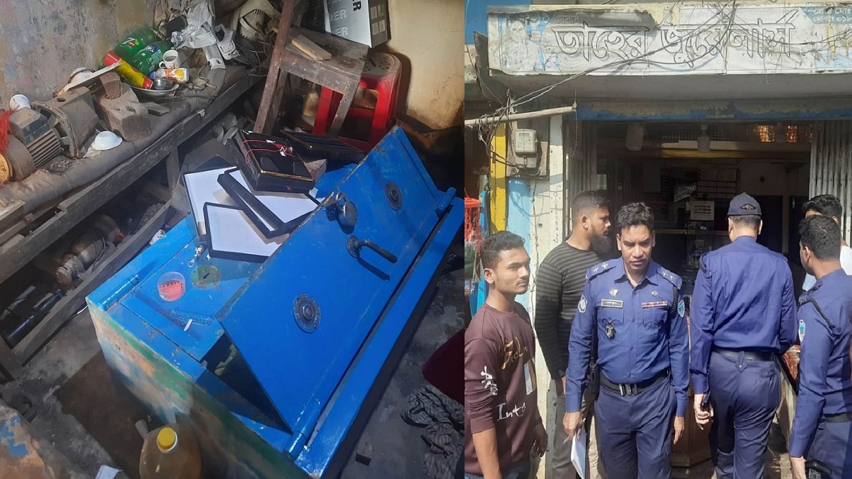 ফেনীতে স্বর্ণের দোকানে ফের ডাকাতি, অর্থসহ ৪০ ভরি স্বর্ণালংকার লুটের অভিযোগ