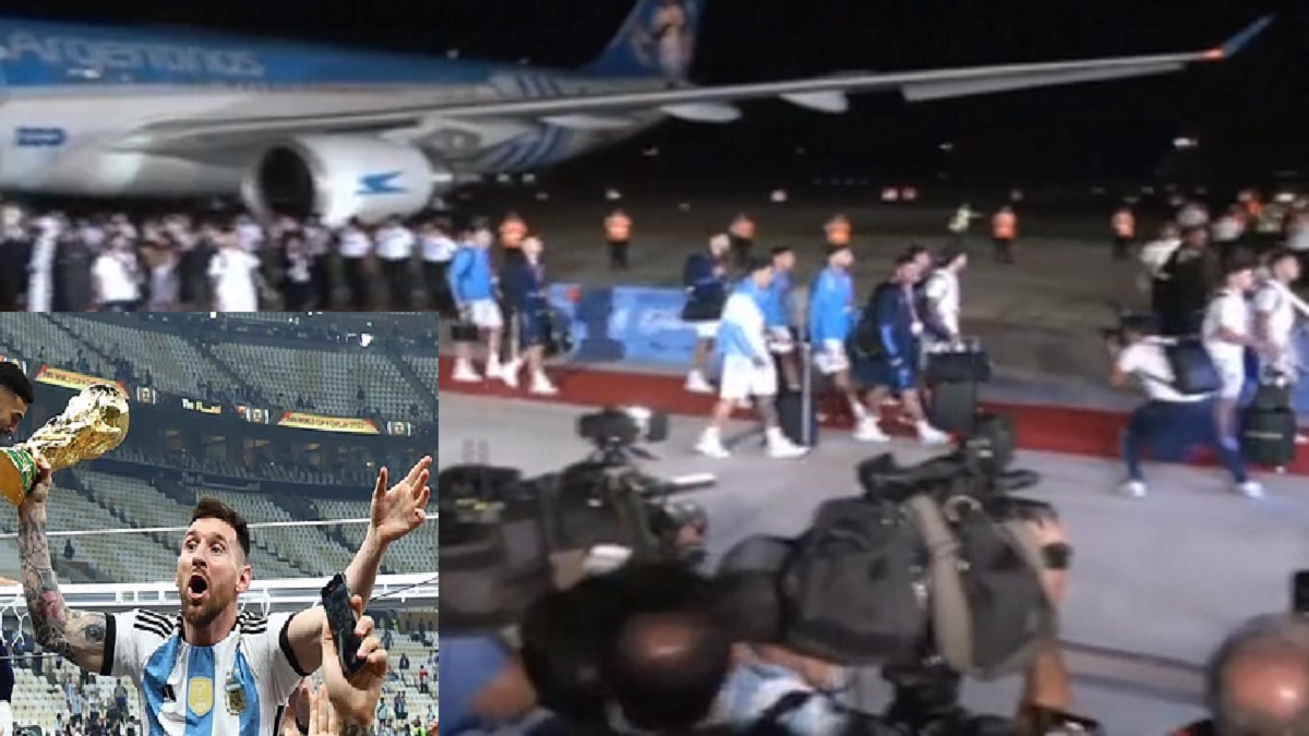 দেশে ফিরলো বিশ্বজয়ীরা, বুয়েন্স আয়ার্সের রাজপথে লাখো মানুষের ঢল