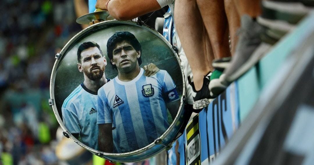 ম্যারাডোনার আত্মা আমাদের বিশ্বকাপের দিকে নিয়ে যাচ্ছে: মেসি