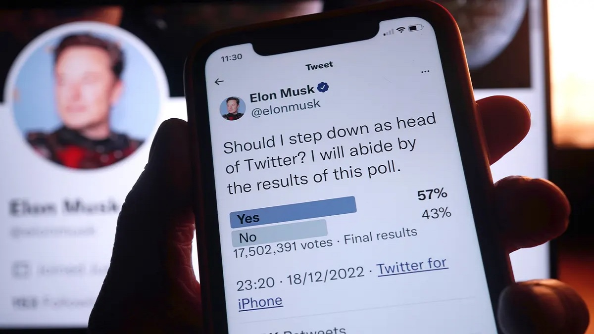 শর্ত সাপেক্ষে টুইটারের সিইও’র পদ ছাড়ার ঘোষণা ইলন মাস্কের