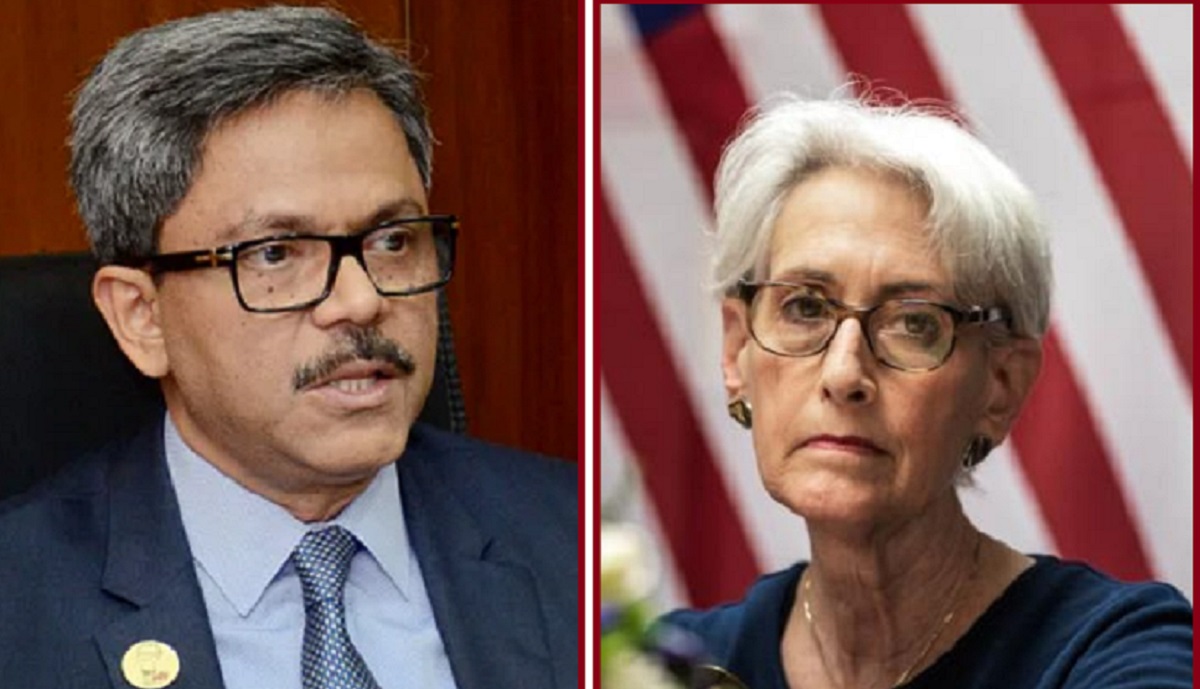 শাহরিয়ার-শারম্যান ফোনালাপ; মার্কিন দূতাবাস কর্মীদের নিরাপত্তা ও নির্বাচন নিয়ে আলোচনা