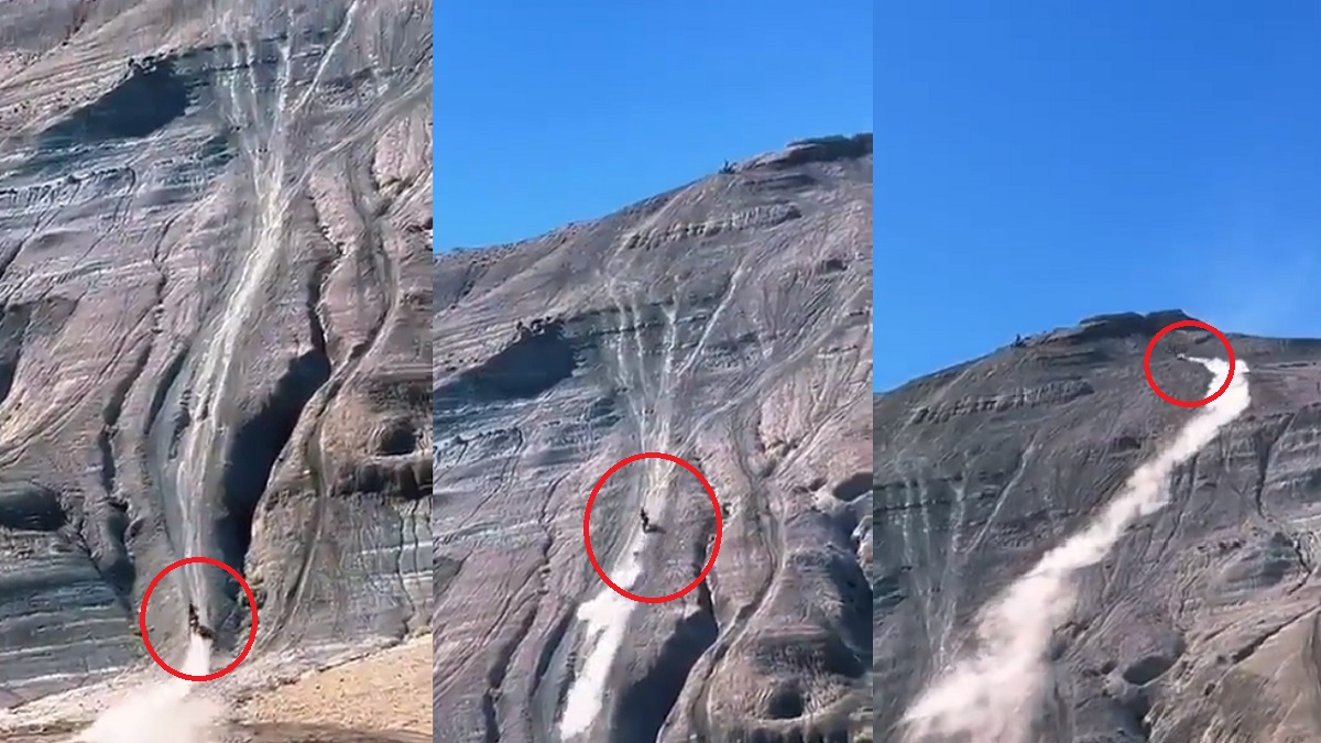 মোটরসাইকেলে খাঁড়া পাহাড়ে ওঠার ভিডিও ভাইরাল