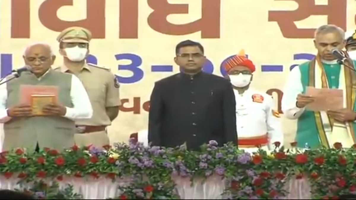 গুজরাটের ক্ষমতায় বিজেপি, দ্বিতীয় মেয়াদে মুখ্যমন্ত্রী ভুপেন্দ্র প্যাটেল