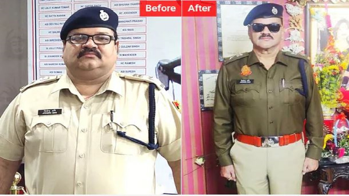 ৮ মাসে ৪৬ কেজি ওজন কমিয়ে পুরস্কৃত হলেন ভারতীয় পুলিশ সদস্য