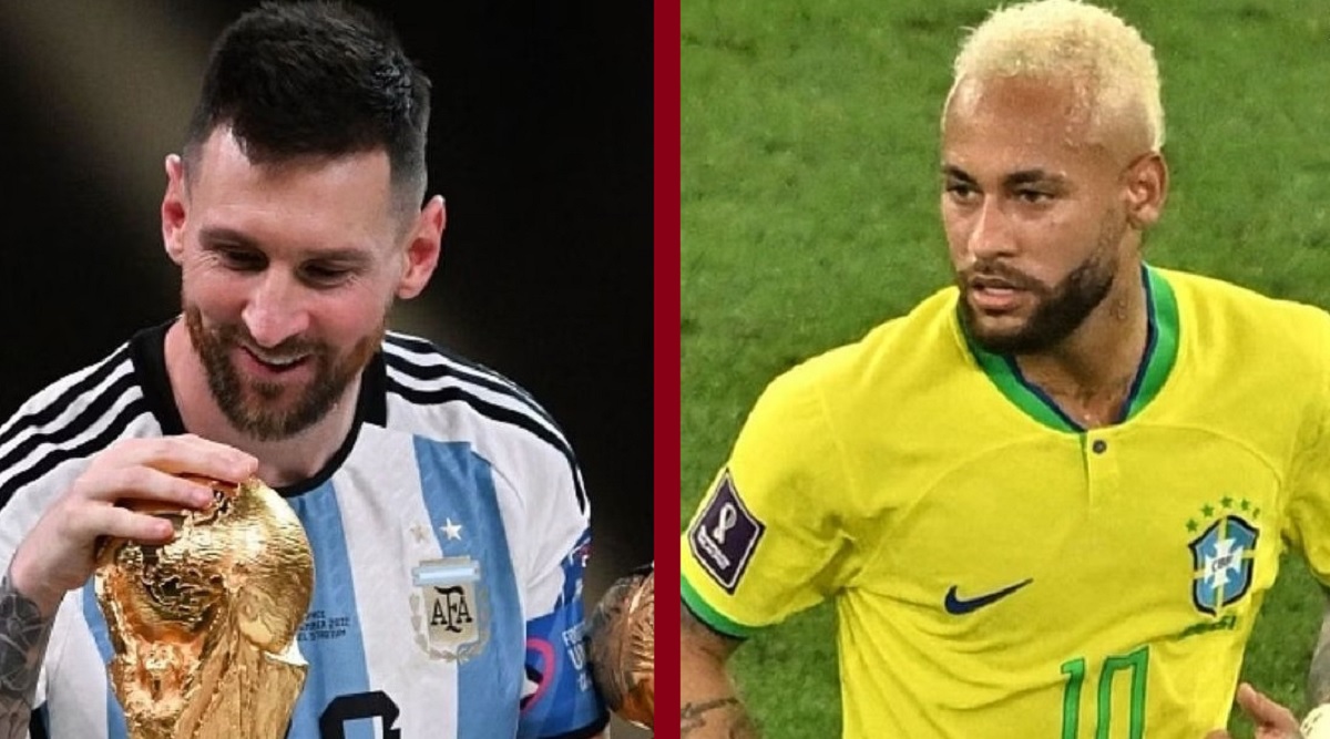 অভিনন্দন ভাই, মেসিকে নেইমার