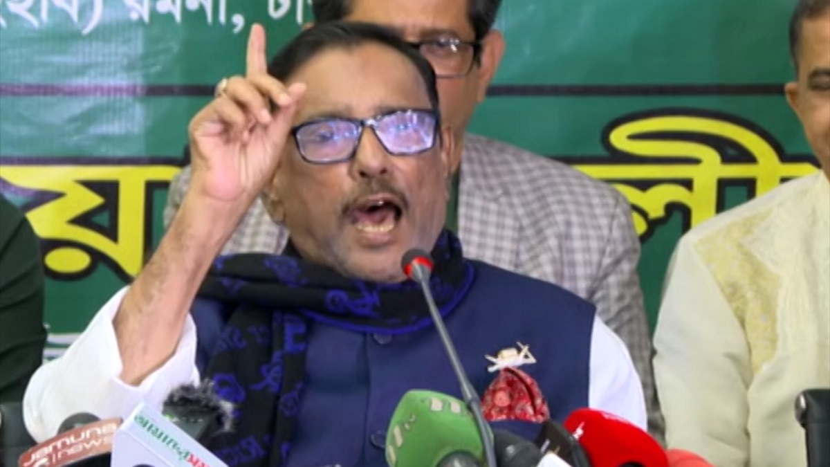 গণতন্ত্র ধ্বংস করেছে বিএনপি, আওয়ামী লীগ তা মেরামত করছে: ওবায়দুল কাদের