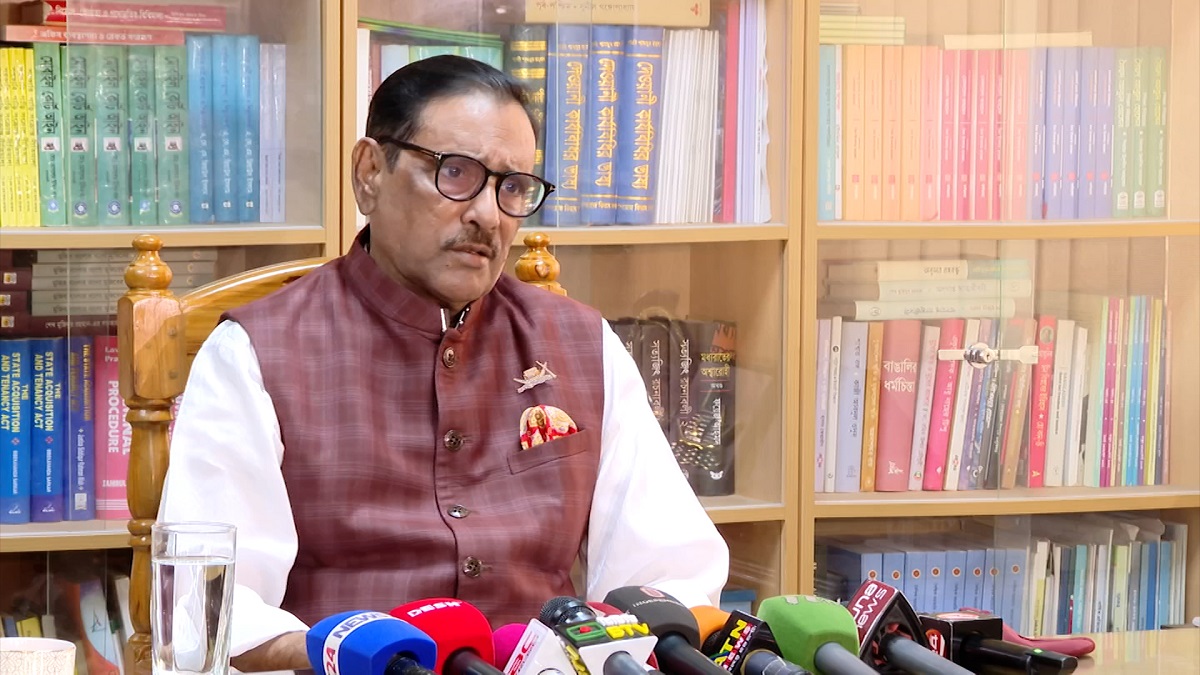 ভারতের সাথে সম্পর্ক চমৎকার, যুক্তরাষ্ট্রের সঙ্গে উন্নতি হচ্ছে: ওবায়দুল কাদের