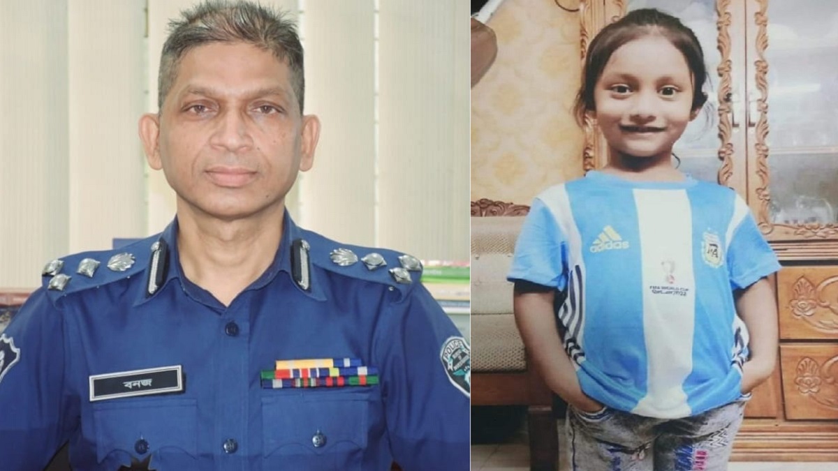 শিশু আয়াত হত্যা নিয়ে পিবিআই প্রধানের আবেগঘন স্ট্যাটাস