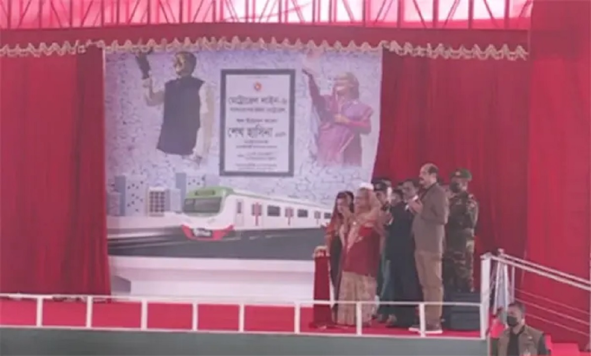 মেট্রোরেলের যুগে প্রবেশ করলো বাংলাদেশ